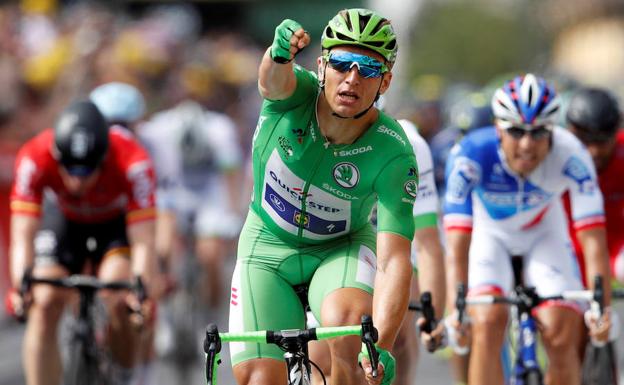 Kittel celebra la victoria. /Christian Hartmann (Reuters)