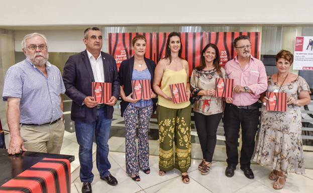 Presentación del Festival Ibérico de Cine de Badajoz.