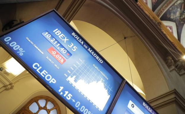 Imagen de la Bolsa de Madrid./
