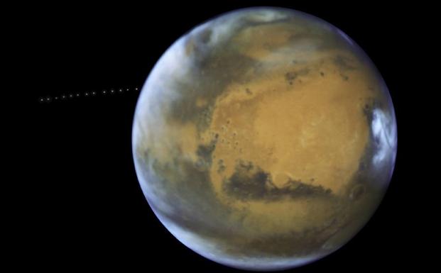 Fotografía de Marte. /NASA, ESA and Z. Levay (STScI)