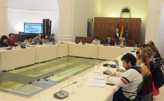Reunión este lunes de la Comisión de Hacienda de la Asamblea sobre los Presupuestos 2018./BRÍGIDO