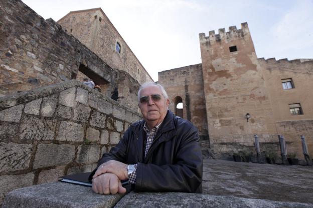 José María Galán Sánchez, en la Plaza de las Piñuelas. :: lorenzo cordero/