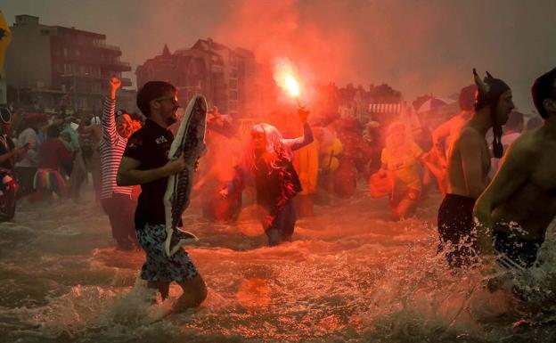 Celebraciones de fin de año en Francia. /Philippe HUGUEN (Afp)