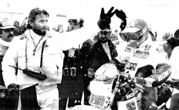 Thierry Sabine, creador del París-Dakar. /Archivo
