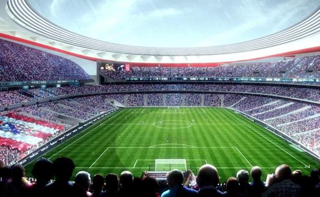 Imagen del Wanda Metropolitano. /ABC