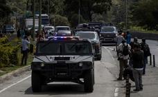 Despliegue policial para la detención del expolicía venezolano Óscar Pérez./Miguel Gutiérrez (Efe)