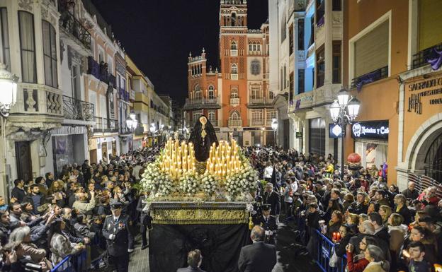 La Soledad invertirá su recorrido el Viernes Santo sin pasar por la plaza Alta de Badajoz