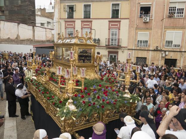 Nuestro Señor Jesucristo Yacente, en la puerta de San Agustín. :: HOY/