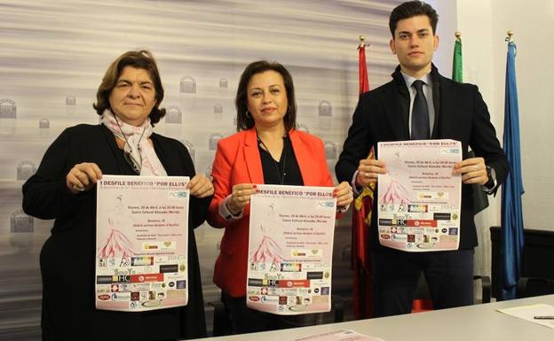 El desfile solidario por Ell@s recaudará fondos este viernes en Mérida a beneficio de AOEx