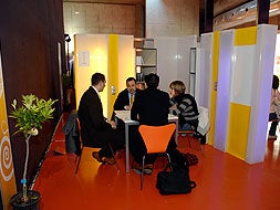 Encuentro entre promotores e inversores promovido por el GIJ.|HOY/