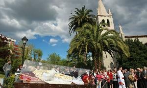 Reliquias de Don Bosco en Bilbao el pasado 1 de mayo. / HOY/