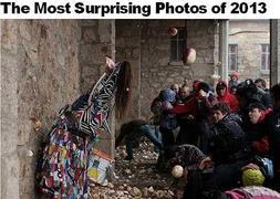 Una foto de Jarramplas, entre las más sorprendentes de 2013 para 'Time'