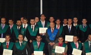 Alumnos de la EFA Casagrande recién graduados. :: F. H./