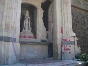 La Soledad del Parque Infantil, maltratada