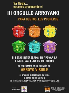 Arroyo Visible y el ECJ organizan el III Orgullo Arroyano