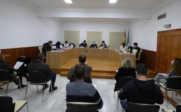 Pleno en el Ayuntamiento de Castuera 