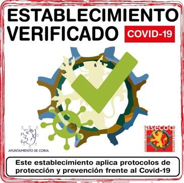 Sello que se colocará en el establecimiento verificado/CEDIDA