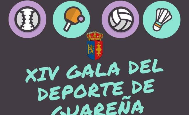 Cartel de la XIV Gala del deporte de Guareña./Ayuntamiento