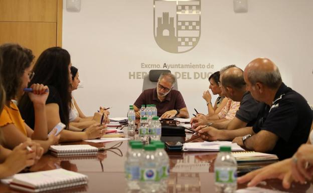 Celebrada la Reunión de Coordinación del Ayuntamiento de Herrera del Duque
