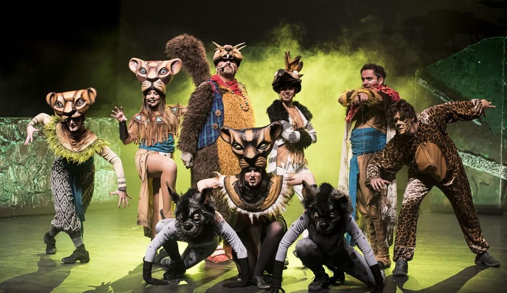 El musical 'De Simba a Kiara. El Tributo del Rey León'. 
