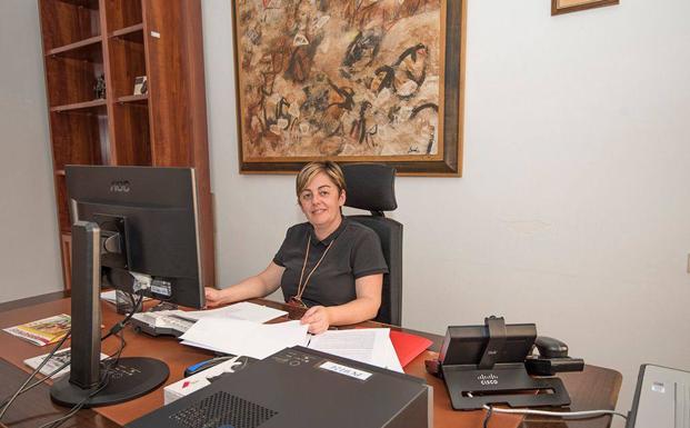 La diputada de Políticas Sociales de la Diputación de Cáceres, Amelia Molero. DIP. CC