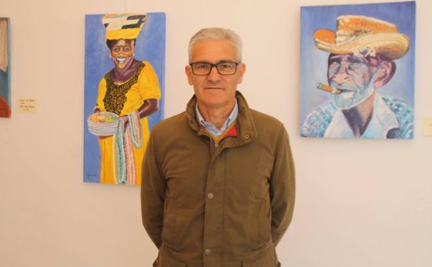 Ya se puede visitar la exposición del pintor jerezano Guillermo Larrasa