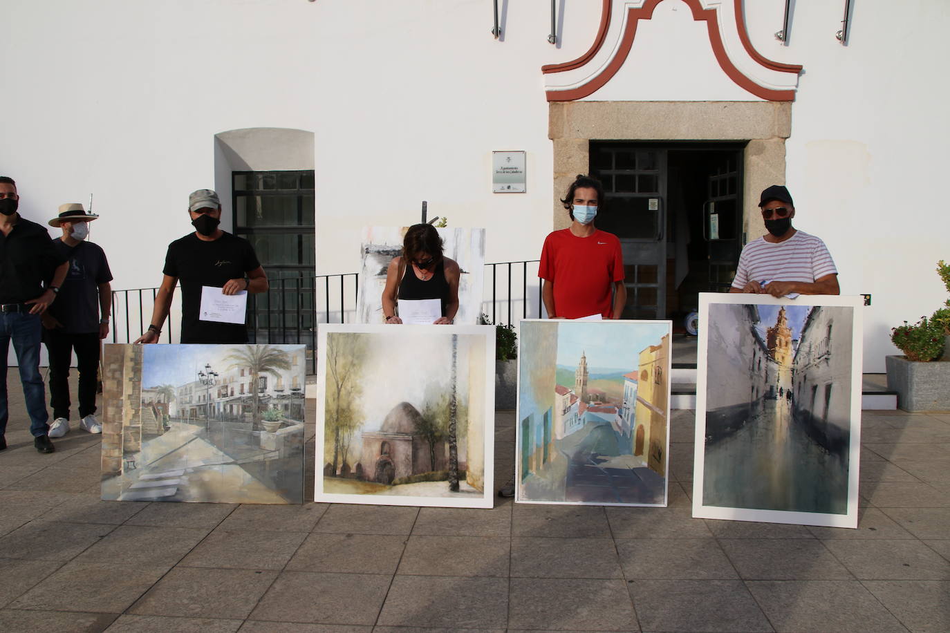 Francisco Javier Fernández gana el XVII Concurso de pintura al aire libre 'Francisco Benavides'