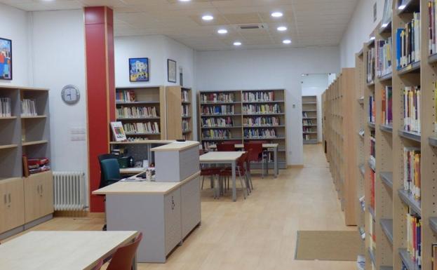 Biblioteca Pública de Malpartida de Cáceres. /Cedida
