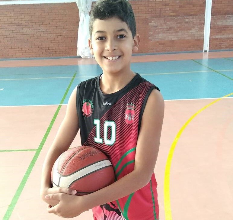 El miajadeño Serag, entre los mejores 36 talentos mini de Extremadura de baloncesto