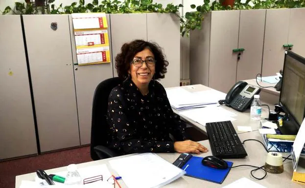 María Jesús Díaz Marcos, próxima jubilada en Cetarsa ​​tras 38 años de andadura laboral /HOY