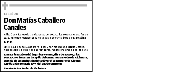 Matías Caballero Canales
