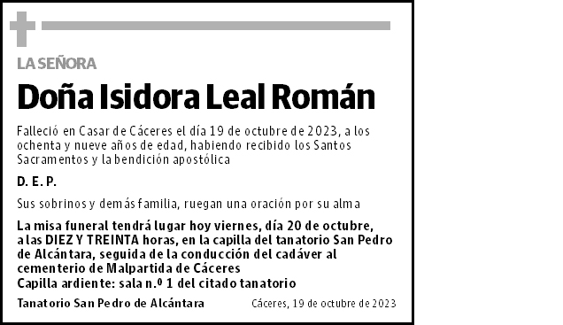 Isidora Leal Román