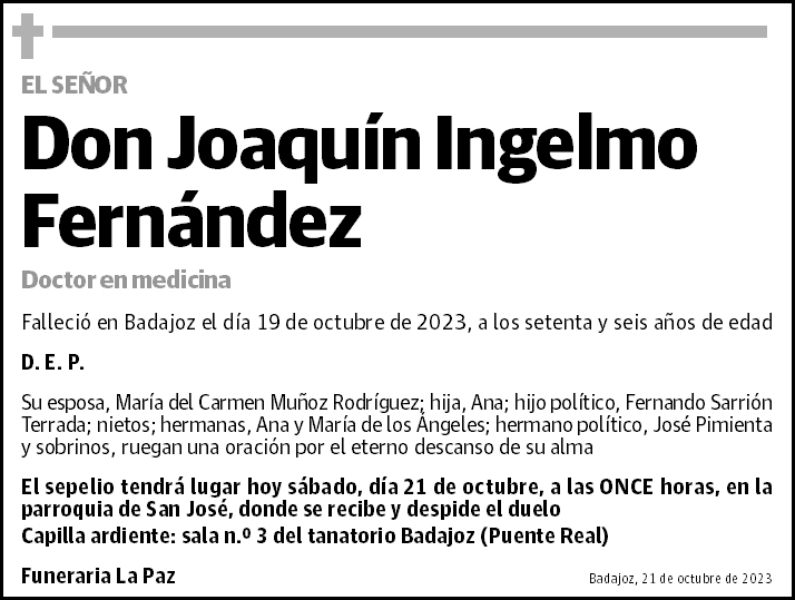 Joaquín Ingelmo Fernández