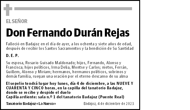 Fernando Durán Rejas
