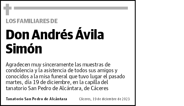 Andrés Ávila Simón