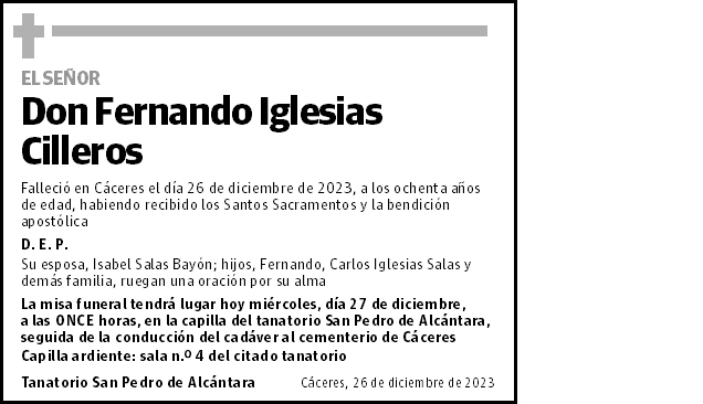 Fernando Iglesias Cilleros
