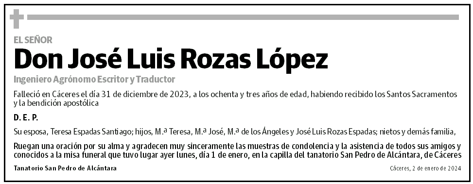José Luis Rozas López