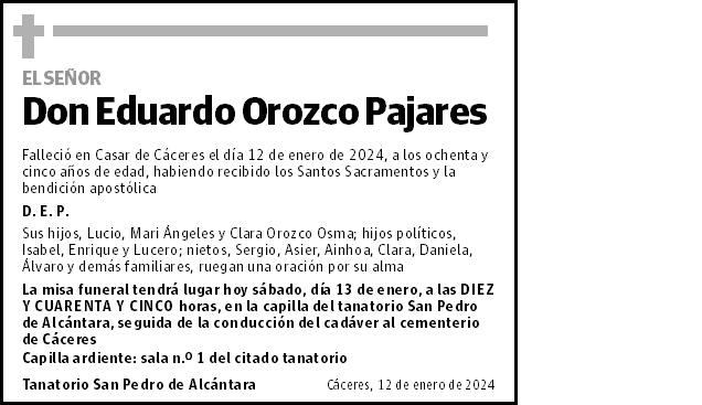 Eduardo Orozco Pajares