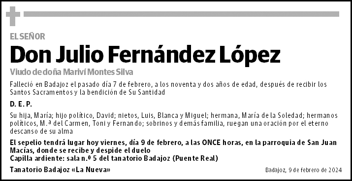 Julio Fernández López
