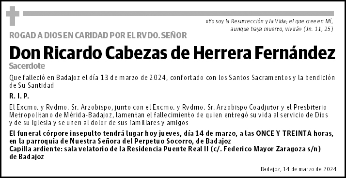 Ricardo Cabezas de Herrera Fernández
