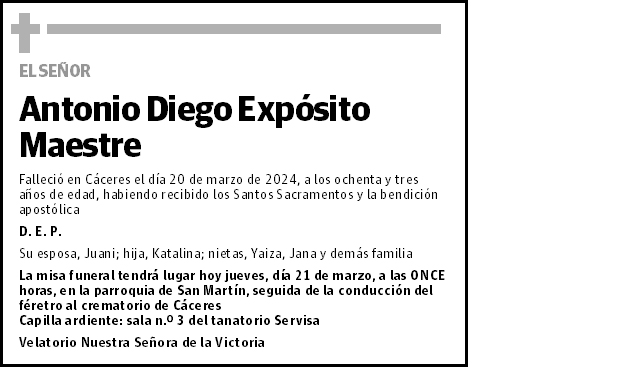 Antonio Diego Expósito Maestre