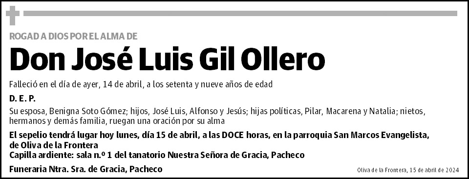 José Luis Gil Ollero