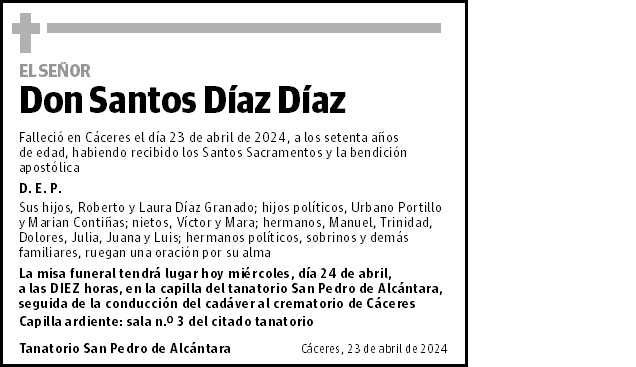 Santos Díaz Díaz