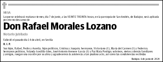 Rafael Morales Lozano
