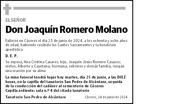 Joaquín Romero Molano