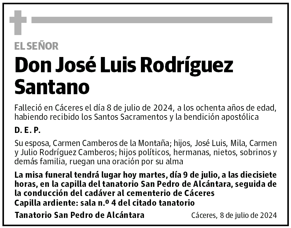 José Luis Rodríguez Santano