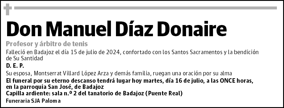 Manuel Díaz Donaire