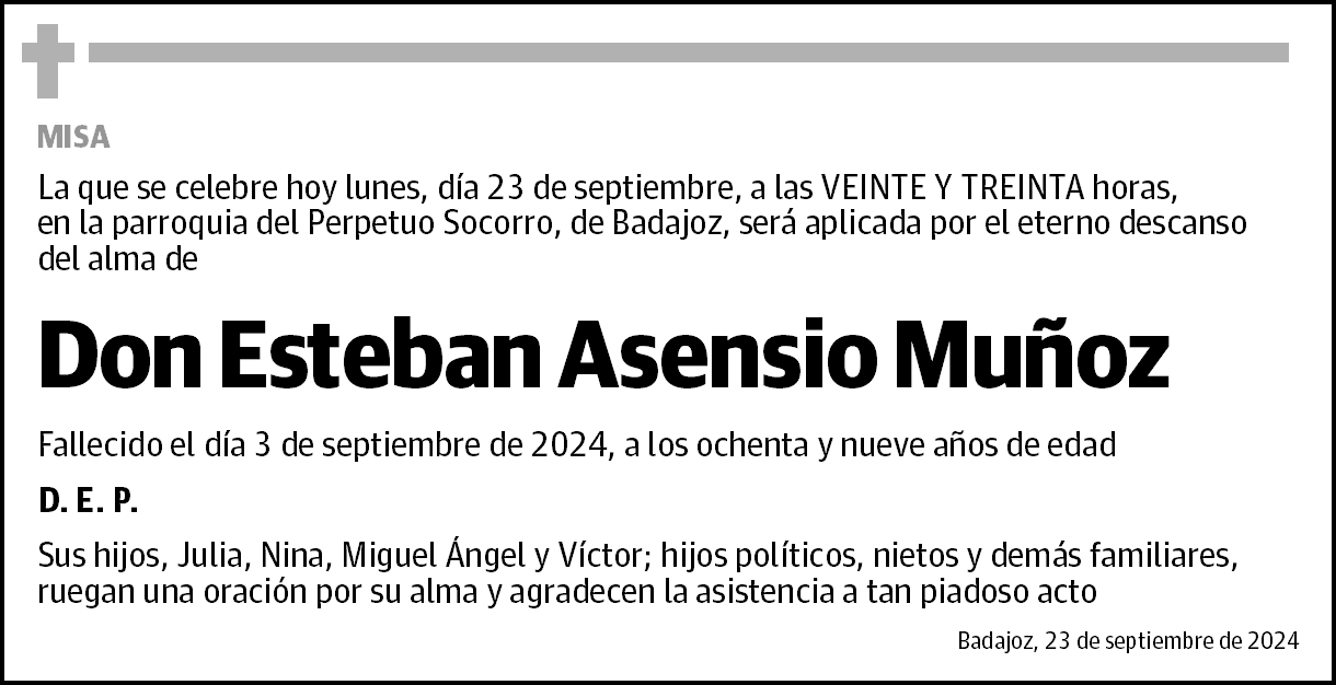 Esteban Asensio Muñoz
