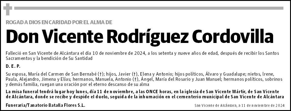 Vicente Rodríguez Cordovilla