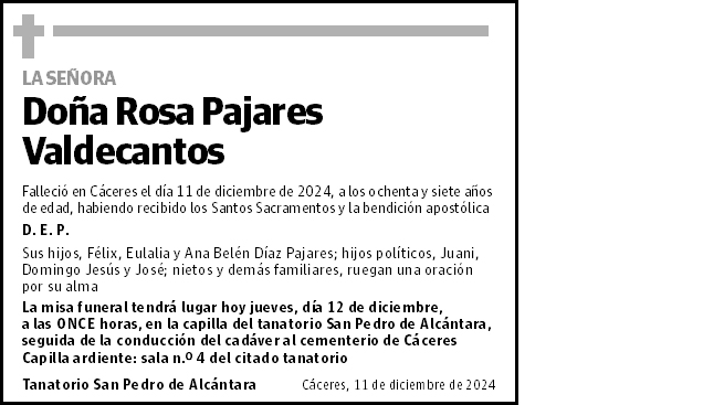 Rosa Pajares Valdecantos